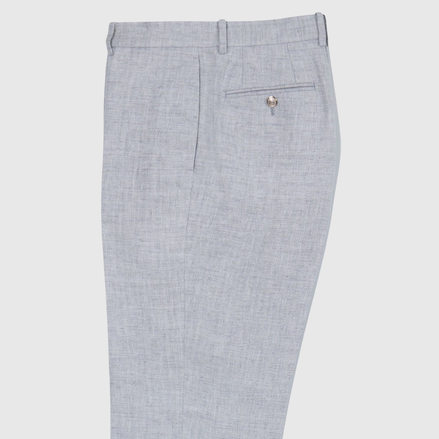 Premium Italian Herringbone Linen Pant