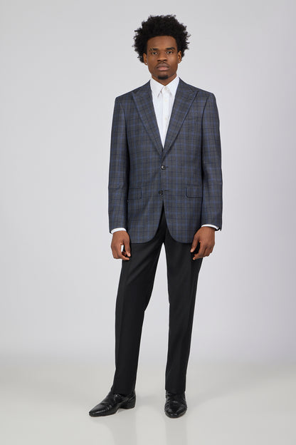 PM Blue Check Sport Jacket