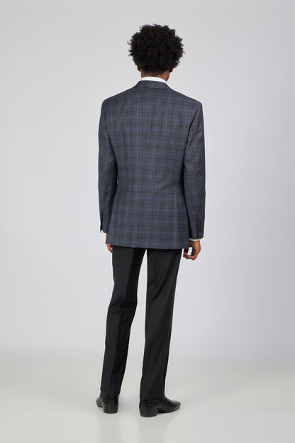 PM Blue Check Sport Jacket